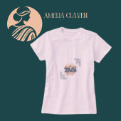 Eenvoudige Stille Oceaan Hawaii Surf Paradise T-shirt