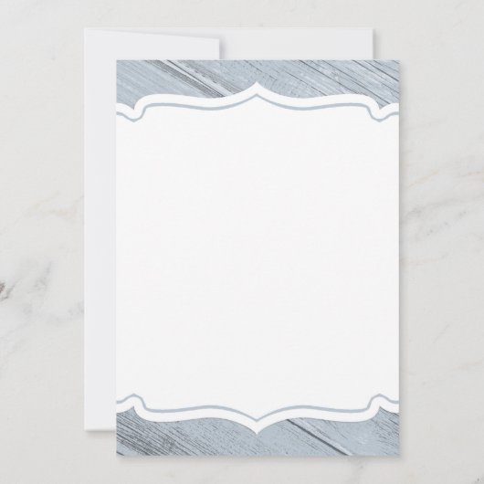 Eenvoudige strandschoeisel kaart (Achterkant)