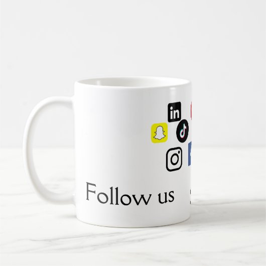 Eenvoudige streepjescode van de website van het be koffiemok (Links)