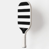 Eenvoudige strepen, elke kleur, aangepaste monogra pickleball paddle (Links)