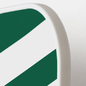 Eenvoudige strepen, elke kleur, aangepaste monogra pickleball paddle (Links Detail)