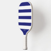 Eenvoudige strepen, elke kleur, aangepaste monogra pickleball paddle (Links)