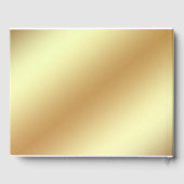 Eenvoudige strepen en bloemen gastenboek (Achterkant)