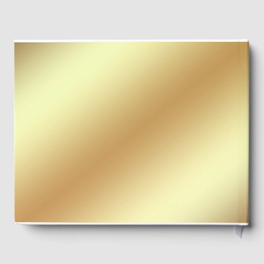 Eenvoudige strepen en bloemen gastenboek (Achterkant)