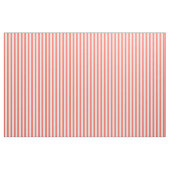 Eenvoudige Stripes Pattern Coral/White Trendy Stof (Fat Quarter)