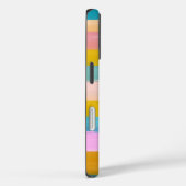 Eenvoudige stutbare Abstracte Waterverf strepen in Case-Mate iPhone Case (Achterkant / Rechts)