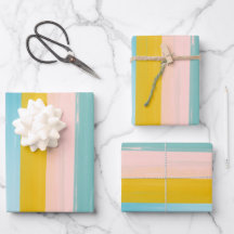 Eenvoudige stutbare Abstracte Waterverf strepen in