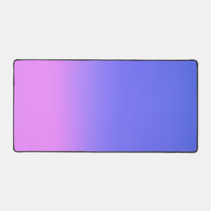 Eenvoudige Sunset Ombre Effect Blauw & Roze Bureaumat