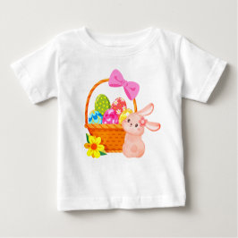 Eenvoudige Sweet Easter Basket Bunny