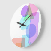 Eenvoudige symmetrische faselkleurgeometrische vor grote klok (Hoek)