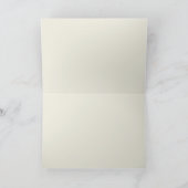 Eenvoudige sympathie Dank u Blanco Kaart (Binnen)