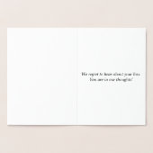 eenvoudige sympathiekaart folie kaarten (Binnen)