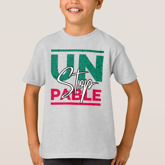 Eenvoudige T-Shirt voor meisjes (Voorkant)