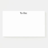 Eenvoudige takenlijst - notities post-it® notes (Voorkant)
