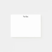Eenvoudige takenlijst - notities post-it® notes (Voorkant)