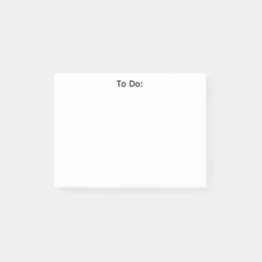 Eenvoudige takenlijst - notities post-it® notes (Voorkant)
