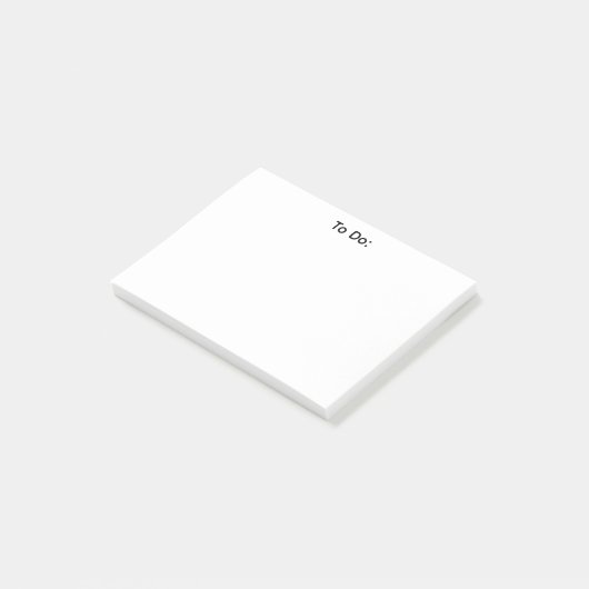 Eenvoudige takenlijst - notities post-it® notes (Schuin)