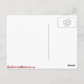 Eenvoudige tapekaart briefkaart (Achterkant)