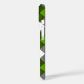 Eenvoudige Tartan Plaids Neon Green Case-Mate iPhone Case (Achterkant / Links)