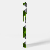 Eenvoudige Tartan Plaids Neon Green Case-Mate iPhone Case (Achterkant / Rechts)