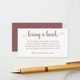 Eenvoudige taupe douche | Woestijn Roos Breng een  Informatiekaartje