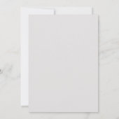 Eenvoudige tekening Klein Beer Baby Verjaardag Kaart (Achterkant)