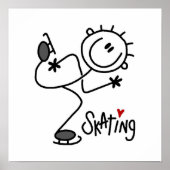 Eenvoudige tekenoptie voor T-shirts en schenkingen Poster (Voorkant)