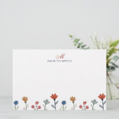 Eenvoudige tekenreeksmogramstrips voor kleurrijke briefpapier (Staand voorkant)