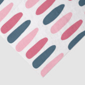 Eenvoudige tekens viva magenta patroon tissuepapier (Detail)