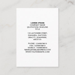 Eenvoudige tekst 07 - Wit Visitekaartje