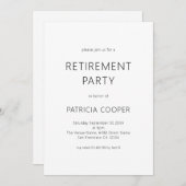 Eenvoudige tekst Alleen zwarte en witte opvoedings Kaart (Voorkant / Achterkant)