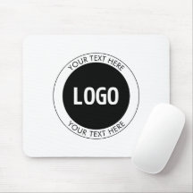 Eenvoudige  tekst en uw Logo of Afbeelding