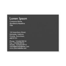 Eenvoudige tekst - grijs