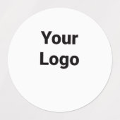 eenvoudige tekst hier aangepast label (Design 2)