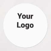 eenvoudige tekst hier aangepast label (Design 1)