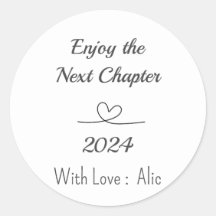 Eenvoudige Tekst pensioenkaars stickers