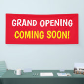 Eenvoudige tekst spandoek (Beurs)