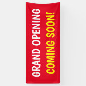 Eenvoudige tekst spandoek (Verticaal)