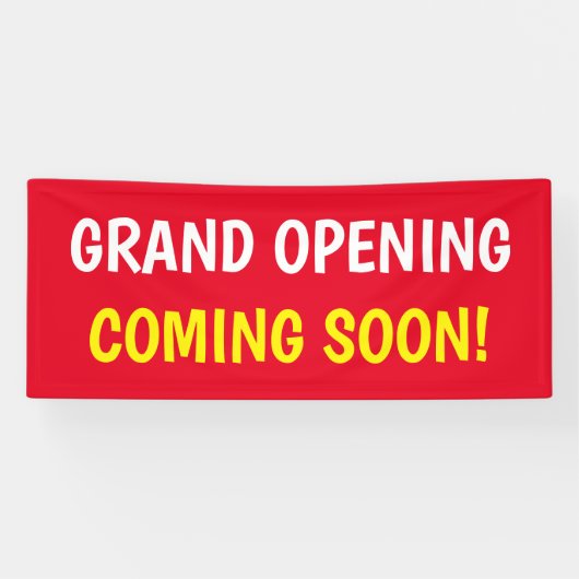 Eenvoudige tekst spandoek (Horizontaal)