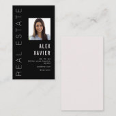 eenvoudige tekst van de bankkaart visitekaartje (Voorkant / Achterkant)