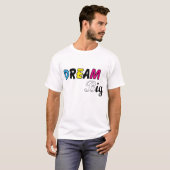 Eenvoudige tekstontwerpen t-shirt (Voorkant volledig)