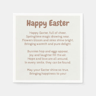 Eenvoudige tekstschets servet