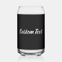 Eenvoudige tekstsjabloon in zwart en wit script