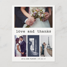 Eenvoudige tekstverbinding voor schrijfmachines Ha Briefkaart