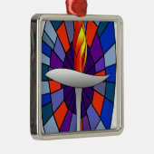 Eenvoudige temperatuurproducten metalen ornament (Rechts)