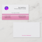 Eenvoudige template voor visitekaartjes! w Logo Visitekaartje (Voorkant / Achterkant)