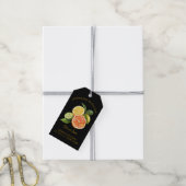 Eenvoudige Thuisgemaakte Gemengde Citroen Jam Hang Cadeaulabel (Met Touw)