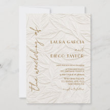 Eenvoudige Tijdloze Calligraphy Bruiloft