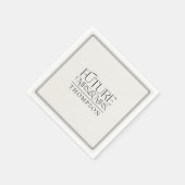 Eenvoudige toekomst van het schoenendocument van m servet (Hoek)