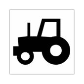 Eenvoudige tractor rubberstempel (Afrduk)